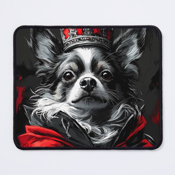 Item preview, Chihuahua Dog Crimson Warrior Crown Royal Noble Companion designed and sold by earlobejerk.