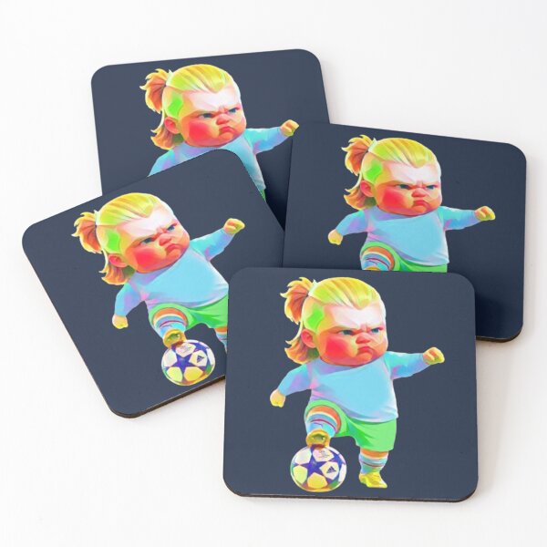 Item preview, Cute Baby Football Striker World Cup Tournament Fan Art designed and sold by Dream Weave Studio.
