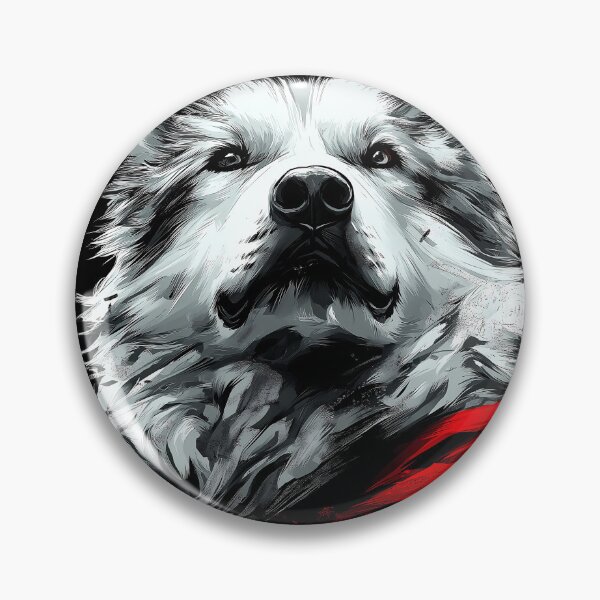 Item preview, Akita Dog Crimson Warrior Crowned Snow Guardian King designed and sold by earlobejerk.