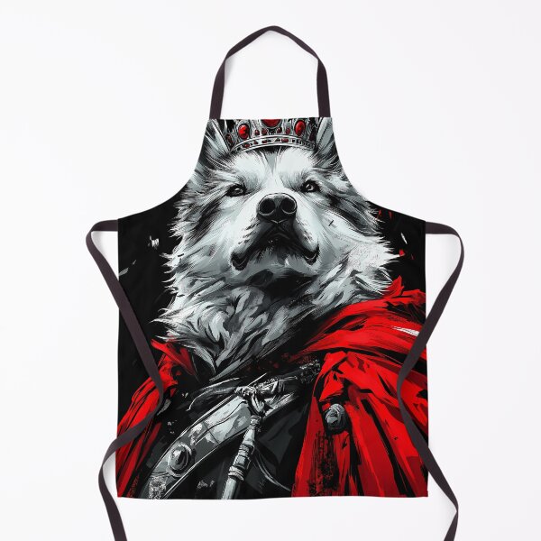 Item preview, Akita Dog Crimson Warrior Crowned Snow Guardian King designed and sold by earlobejerk.
