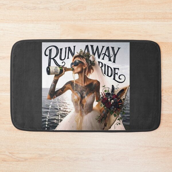 Item preview, Rocker Bride Drinking Champagne designed and sold by Voodoo Store Paranormal Collections.
