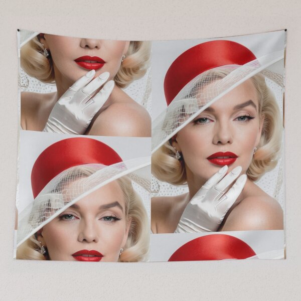 Item preview, Cinema - Emblematic Actress of the 1950s, Timeless Hollywood Glamour designed and sold by Beat-It.