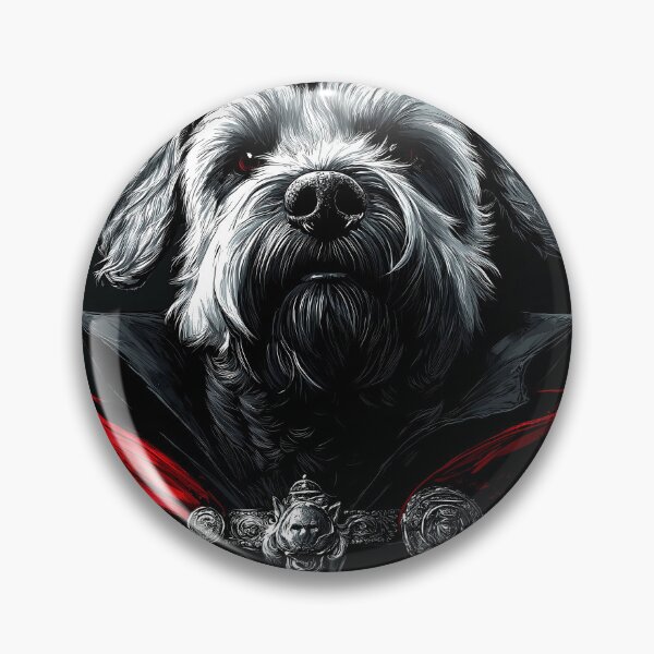 Item preview, Airedale Terrier Dog Crimson Warrior Regal Crowned Knight designed and sold by earlobejerk.