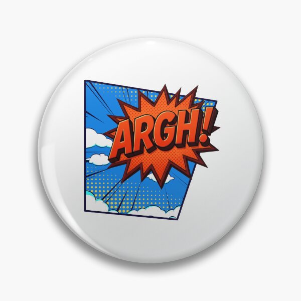 Item preview, ARGH! Retro Comic Reaction Pop Art Layout designed and sold by CleanDecor.