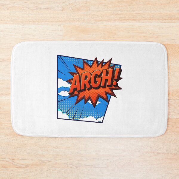Item preview, ARGH! Retro Comic Reaction Pop Art Layout designed and sold by CleanDecor.