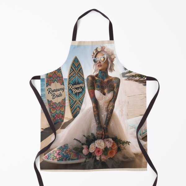 Artikelvorschau, Rocker Bride Surfboard Party entworfen und verkauft von Voodoo Store Paranormal Collections.