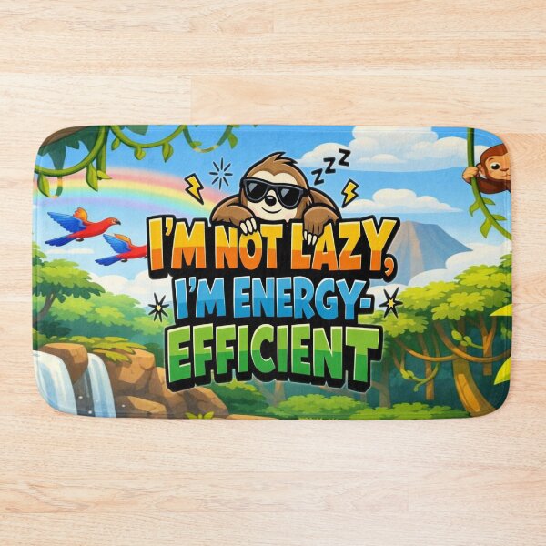 Item preview, I’m Not Lazy, I’m Energy‑Efficient designed and sold by MysticOzzy.