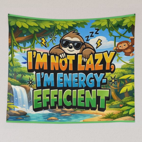 Item preview, I’m Not Lazy, I’m Energy‑Efficient designed and sold by MysticOzzy.