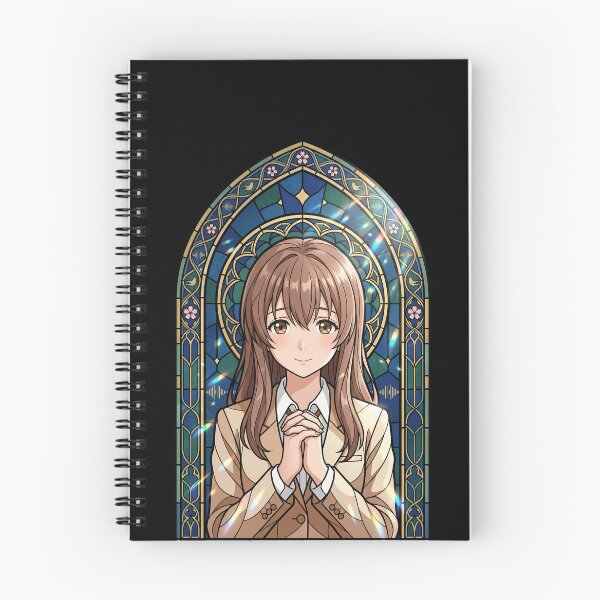 Item preview, Shouko Nishimiya A Silent Voice Serene Stained Glass Prayer designed and sold by mildaclairmo.