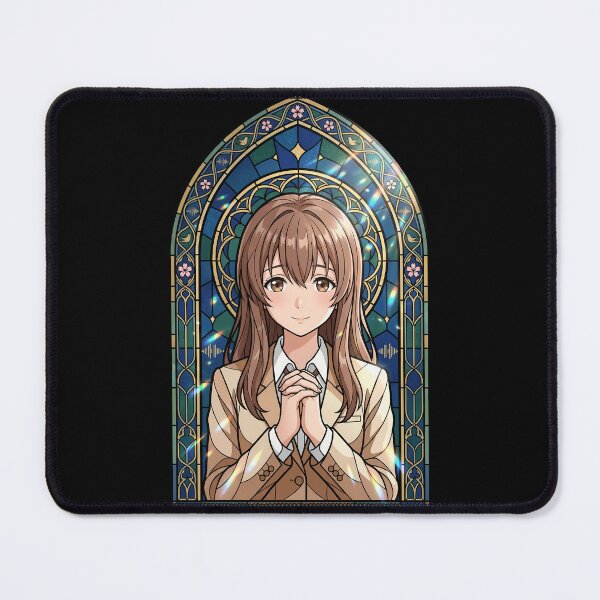 Item preview, Shouko Nishimiya A Silent Voice Serene Stained Glass Prayer designed and sold by mildaclairmo.