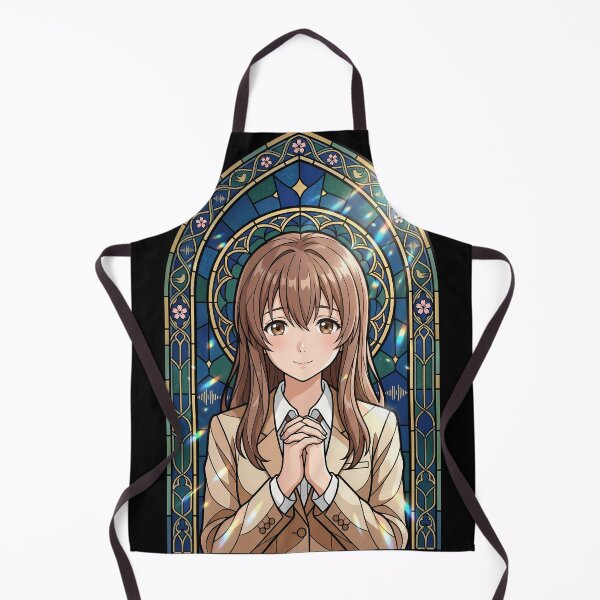 Item preview, Shouko Nishimiya A Silent Voice Serene Stained Glass Prayer designed and sold by mildaclairmo.