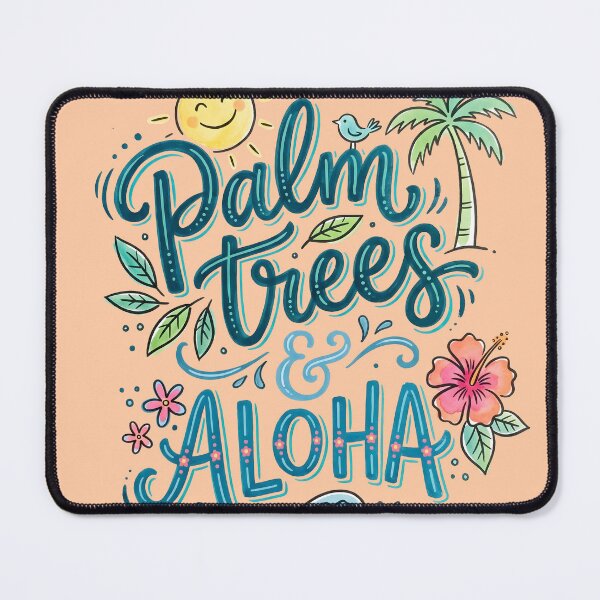 Item preview, Palm Trees & Aloha – Hawaiian Vibes Design designed and sold by Sea Gem.