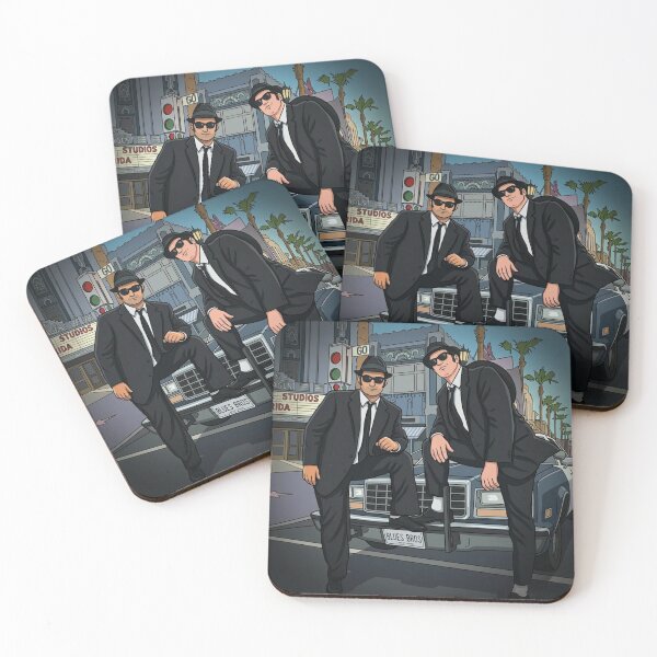 Item preview, Blues Brothers - Cartoon designed and sold by Bigkite.