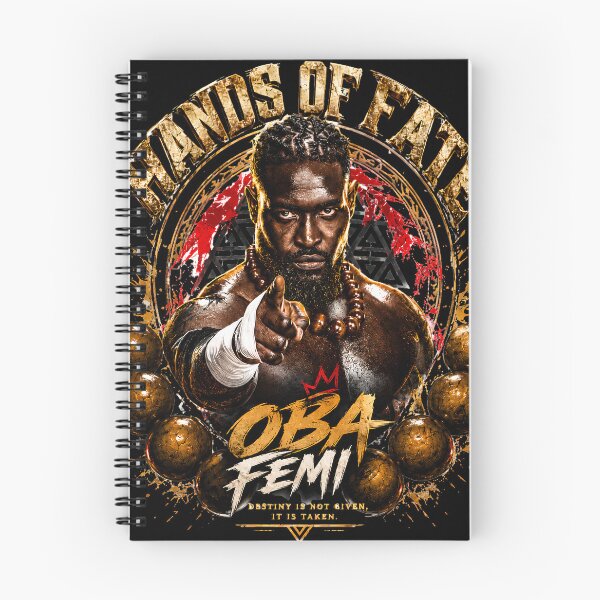 Item preview, Oba Femi – Hands of Fate | Powerful Wrestling Inspired Warrior Artwork designed and sold by Artify Works.