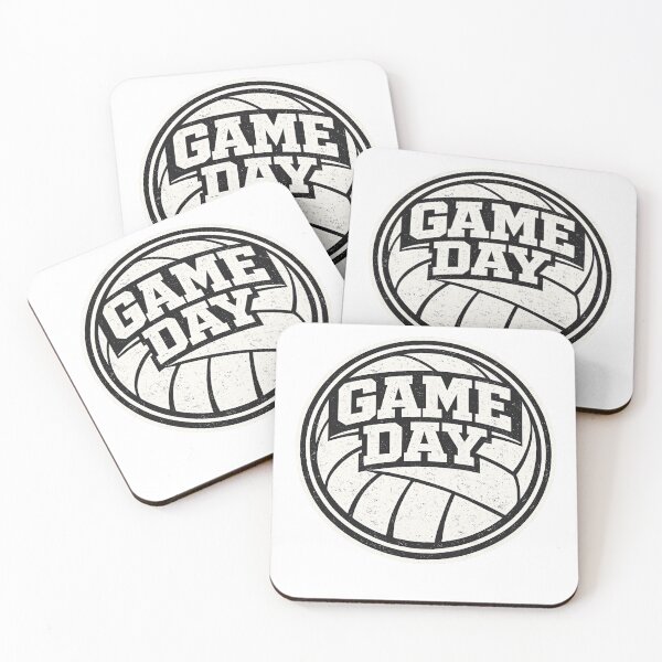 Item preview, Game Day Volleyball Circle Badge Vintage Sports Design designed and sold by EastEndTownie.
