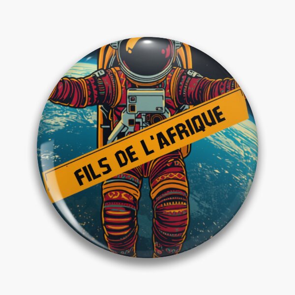 Item preview, Son of Africa, Afrofuturist Astronaut designed and sold by LandB Digital.