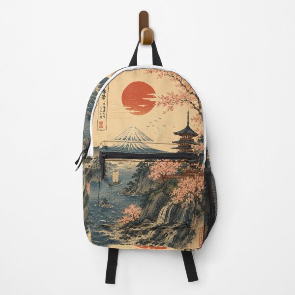 Item preview, Mount Fuji Serenity – Japanese Ukiyo-e Landscape Aesthetic designed and sold by Substance_life.