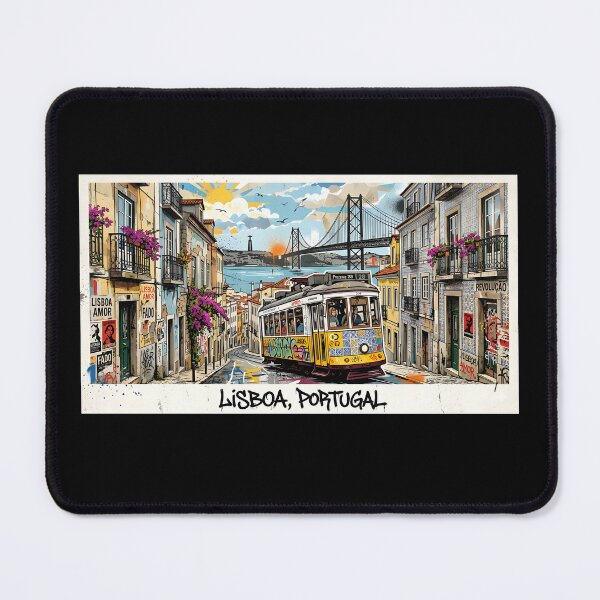Item preview, Lisbon Portugal Street Art Tram Graffiti designed and sold by Paulo Costa Dias.