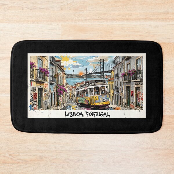 Item preview, Lisbon Portugal Street Art Tram Graffiti designed and sold by Paulo Costa Dias.