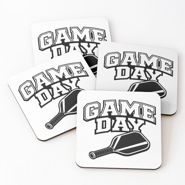 Item preview, Game Day Pickleball Paddle Retro Sports Design designed and sold by EastEndTownie.