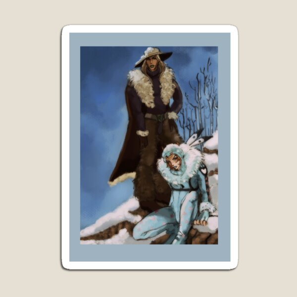 Item preview, Steel Ball Run Johnny And Gyro In The Snow designed and sold by MotionP1ctures.