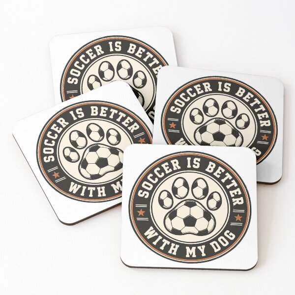 Item preview, Soccer is better with my dog designed and sold by PawFitt.