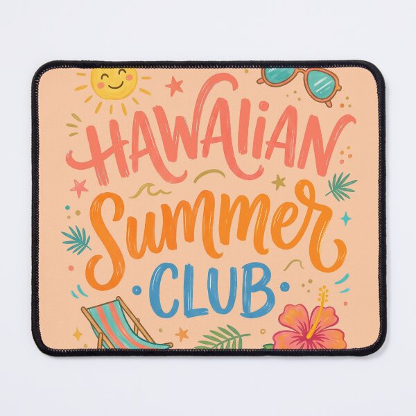 Item preview, Hawaiian Summer Club – Hawaiian Vibes Design designed and sold by Sea Gem.
