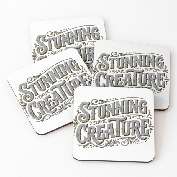 Item preview, Stunning Creature – Vintage Ornamental Hand Lettering designed and sold by BuckaBaby.