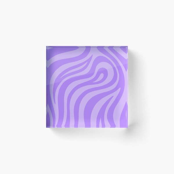 Item preview, Retro Lavender Groovy Wavy Tiger Swirls designed and sold by THE RILONA.