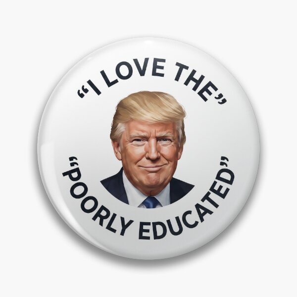 Item preview, I Love the Poorly Educated designed and sold by ToyoTees.