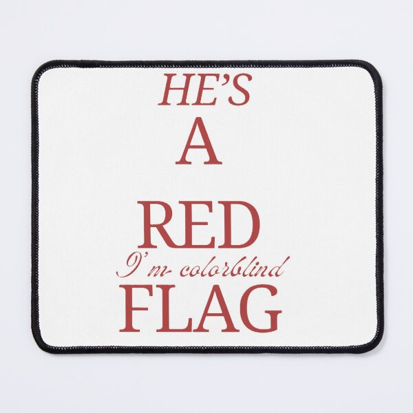 Item preview, He's a red flag designed and sold by creativityisfun.