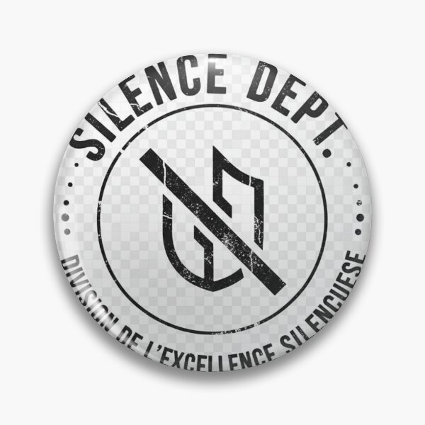 Item preview, Silence Department, Division of Silent Excellence designed and sold by LandB Digital.