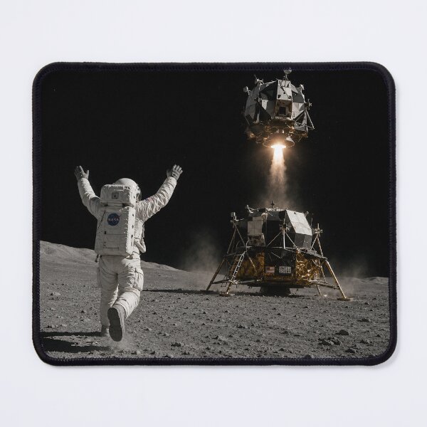 Item preview, Astronaut left behind on the moon designed and sold by WiseBow.