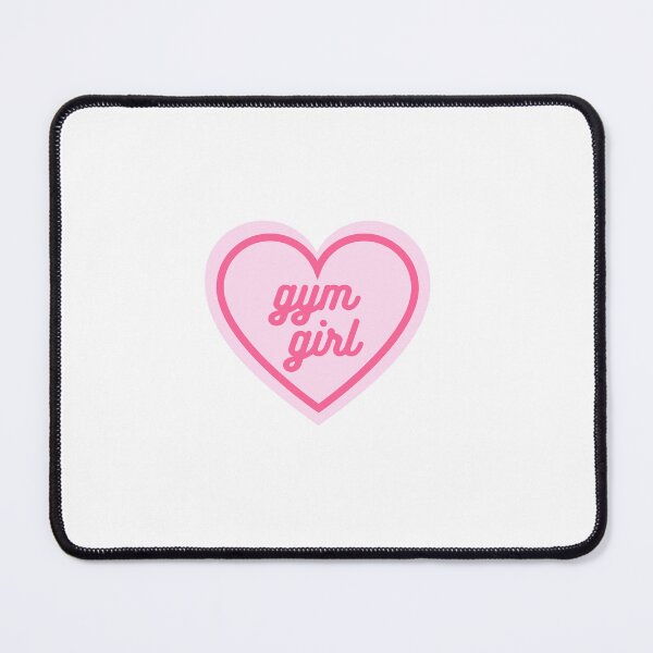 Item preview, Gym Girl Heart Sticker designed and sold by rachaellilyyy.