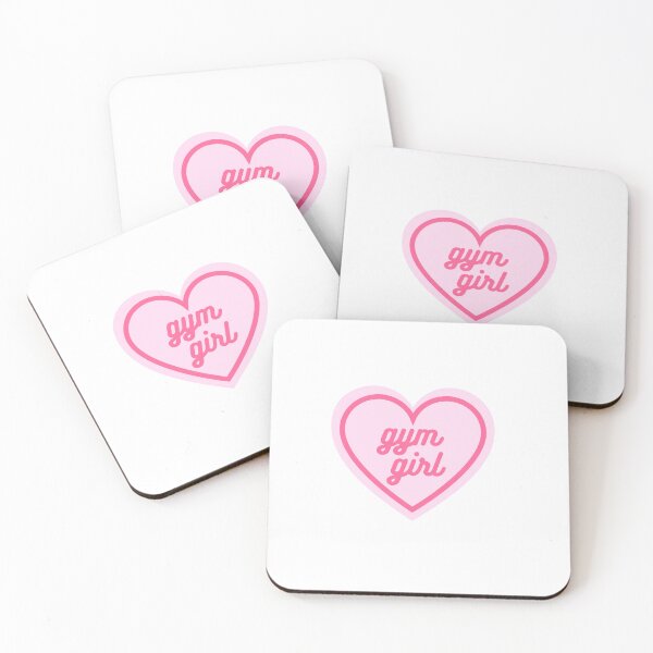 Item preview, Gym Girl Heart Sticker designed and sold by rachaellilyyy.