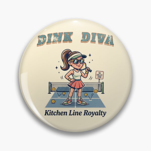 Item preview, PICKLEBALL: Dink Diva designed and sold by IndieQuill .