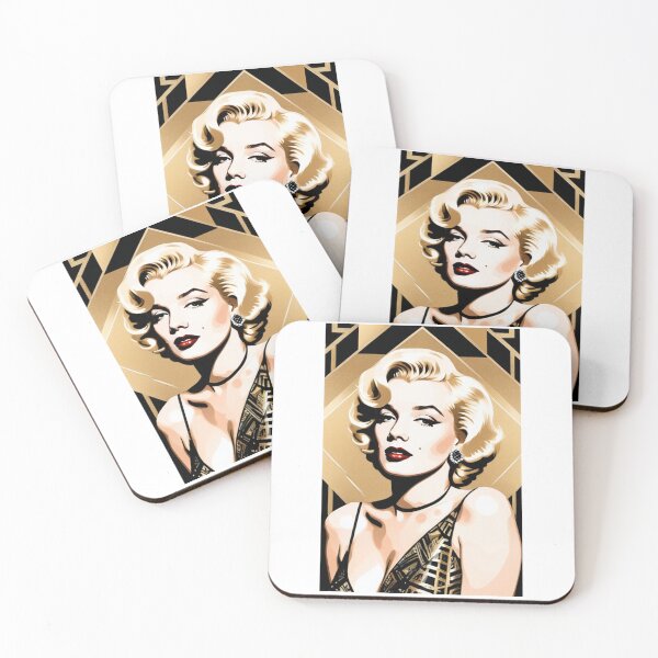 Item preview, Cinema - Emblematic Hollywood Actress, Art Deco Portrait and 1950s Glamour designed and sold by Beat-It.