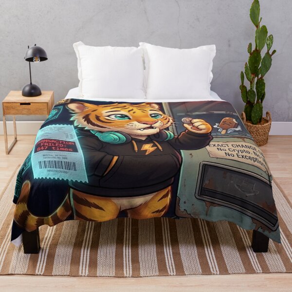 Item preview, Funny Vending Machine Tiger Mug Coworker Gift Office Humor Relatable Work Art NeoTigLuna designed and sold by NeoTigLuna.