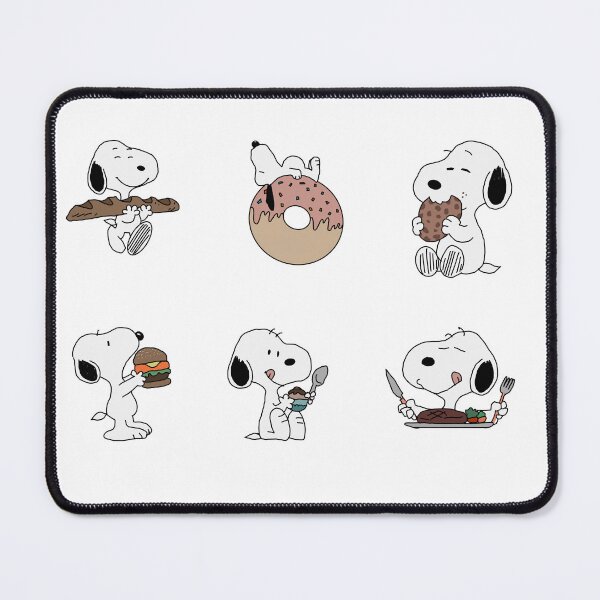 Item preview, Foodie snoopy designed and sold by Katyslittlestickershop.