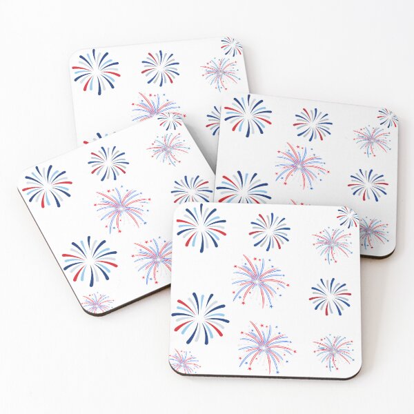 Item preview, Patriotic Fireworks Pattern | Red White & Blue Fourth of July Celebration Design designed and sold by  CannaGranny™ .
