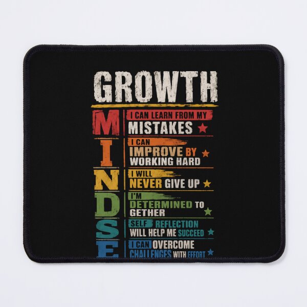Item preview, Growth Mindset Motivation Self Improvement Determination Success designed and sold by JonesFlora2025.