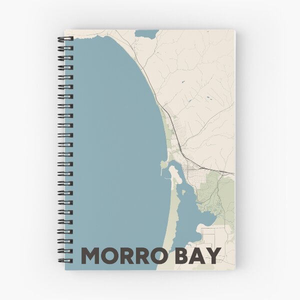 Item preview, Morro Bay Map designed and sold by MapsNerd.