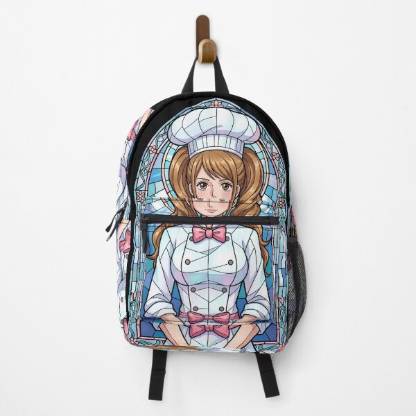 Item preview, Charlotte Pudding One Piece Cute Chef Stained Glass designed and sold by mildaclairmo.