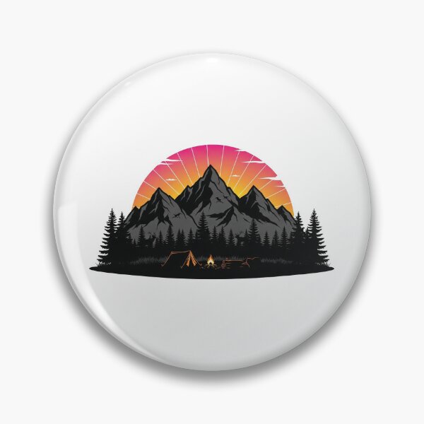 Item preview, Vintage Sunset Camping designed and sold by smiksshop ⭐️   ⭐️⭐️⭐️⭐️.