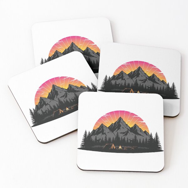 Item preview, Vintage Sunset Camping designed and sold by smiksshop ⭐️   ⭐️⭐️⭐️⭐️.