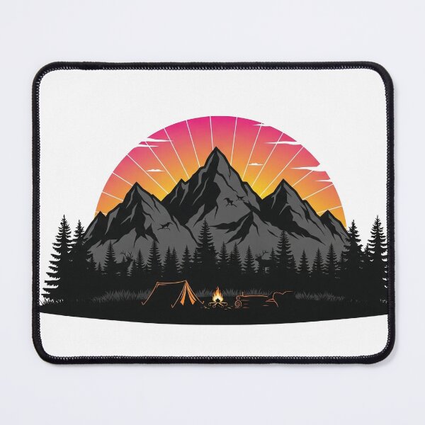 Item preview, Vintage Sunset Camping designed and sold by smiksshop ⭐️   ⭐️⭐️⭐️⭐️.