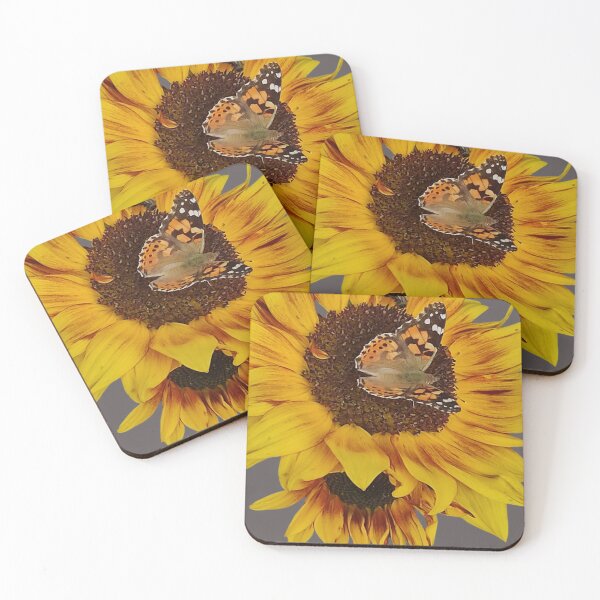 Item preview, A butterfly on a sunflower designed and sold by ViolciArt.