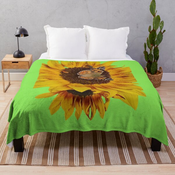 Item preview, A butterfly on a sunflower designed and sold by ViolciArt.