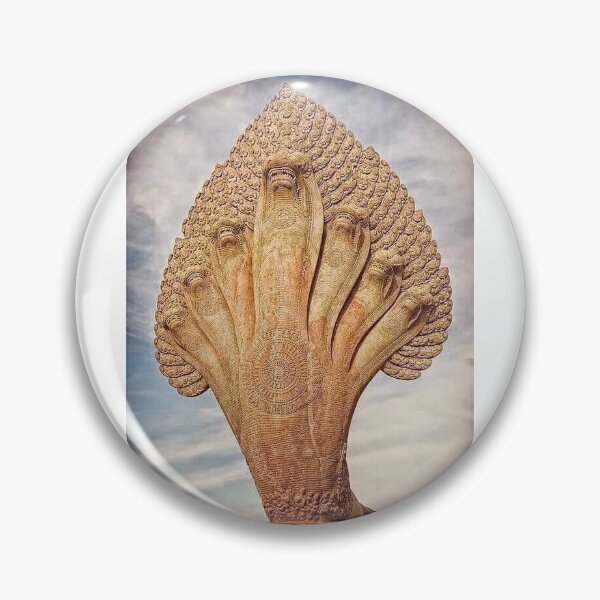 Item preview, magnifing view of gaint python with 7 heads ART designed and sold by StickerMonkey Peel.