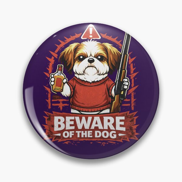 Item preview, Beware of the Dog designed and sold by Cathedral of Curiosity.